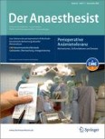 Der Anaesthesist 11/2006