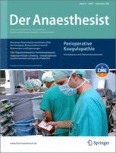 Der Anaesthesist 9/2006