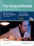 Die Anaesthesiologie 12/2009