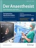 Der Anaesthesist 7/2009