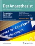 Der Anaesthesist 11/2011