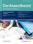 Der Anaesthesist 12/2015