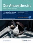 Der Anaesthesist 10/2016
