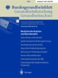 Bundesgesundheitsblatt - Gesundheitsforschung - Gesundheitsschutz 5/2004