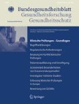 Bundesgesundheitsblatt - Gesundheitsforschung - Gesundheitsschutz 4/2005