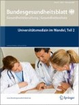 Bundesgesundheitsblatt - Gesundheitsforschung - Gesundheitsschutz 9/2009