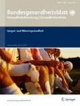 Bundesgesundheitsblatt - Gesundheitsforschung - Gesundheitsschutz 8/2016