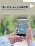 Bundesgesundheitsblatt - Gesundheitsforschung - Gesundheitsschutz 2/2020