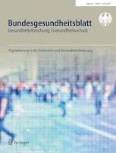 Bundesgesundheitsblatt - Gesundheitsforschung - Gesundheitsschutz 6/2020