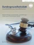 Bundesgesundheitsblatt - Gesundheitsforschung - Gesundheitsschutz 1/2023