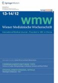 Wiener Medizinische Wochenschrift 13-14/2012