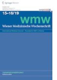 Wiener Medizinische Wochenschrift 15-16/2019