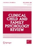 Clinical Child and Family Psychology Review 4/2008