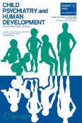 Child Psychiatry & Human Development 3/2006