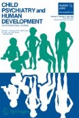 Child Psychiatry & Human Development 4/2007