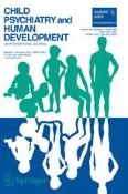 Child Psychiatry & Human Development 2/2009