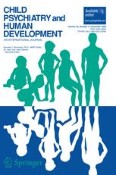 Child Psychiatry & Human Development 4/2009