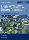 Child Psychiatry & Human Development 6/2014