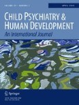Child Psychiatry & Human Development 2/2018