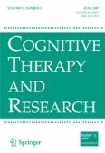 Cognitive Therapy and Research 3/2007