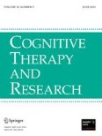 Cognitive Therapy and Research 3/2010
