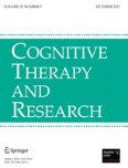 Cognitive Therapy and Research 5/2011