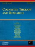 Cognitive Therapy and Research 5/2013
