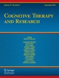 Cognitive Therapy and Research 6/2013