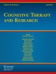 Cognitive Therapy and Research 2/2014