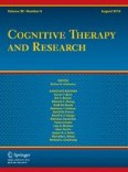 Cognitive Therapy and Research 4/2014