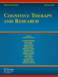 Cognitive Therapy and Research 1/2015