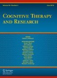 Cognitive Therapy and Research 3/2016