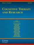 Cognitive Therapy and Research 2/2017