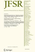 Journal of Financial Services Research 3/2013