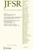 Journal of Financial Services Research 3/2014