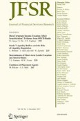 Journal of Financial Services Research 3/2015