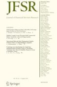 Journal of Financial Services Research 1/2019