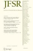 Journal of Financial Services Research 2-3/2021