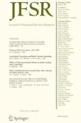 Journal of Financial Services Research 2/2023