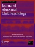 Research on Child and Adolescent Psychopathology 1/2007