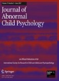 Research on Child and Adolescent Psychopathology 3/2007