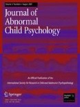 Journal of Abnormal Child Psychology 6/2009