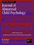 Journal of Abnormal Child Psychology 7/2009