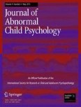 Journal of Abnormal Child Psychology 4/2013