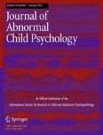 Journal of Abnormal Child Psychology 1/2016