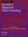 Journal of Abnormal Child Psychology 3/2016