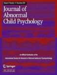 Research on Child and Adolescent Psychopathology 11/2019