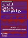 Research on Child and Adolescent Psychopathology 12/2019