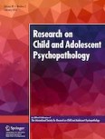 Research on Child and Adolescent Psychopathology 2/2021