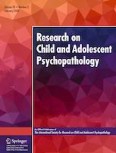 Research on Child and Adolescent Psychopathology 2/2022